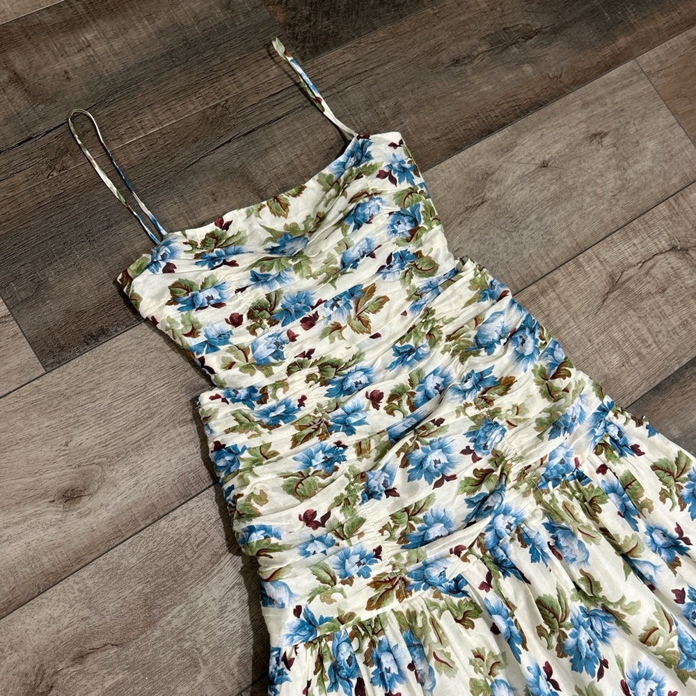 Posse Raquel floral cotton silk dress - Picture 5 of 10